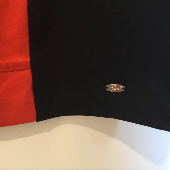 Guess bodycon dress in red and black, size XL - Picture 3 of 5